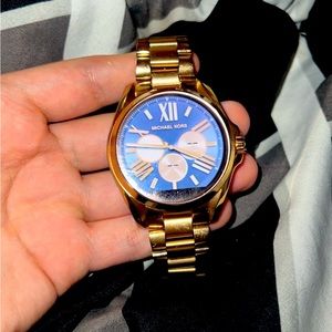 Gold Michael kors watch